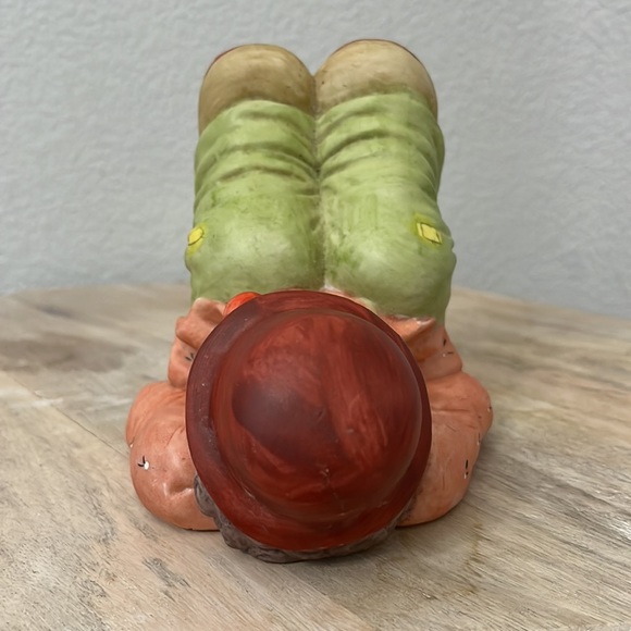 Vintage Hand Painted Happy Clown Bookends - Picture 11 of 11